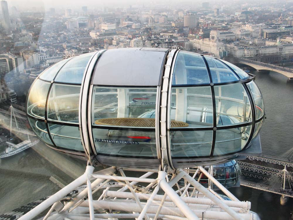 photo "Geometry of the London eye -2" tags: travel, Europe