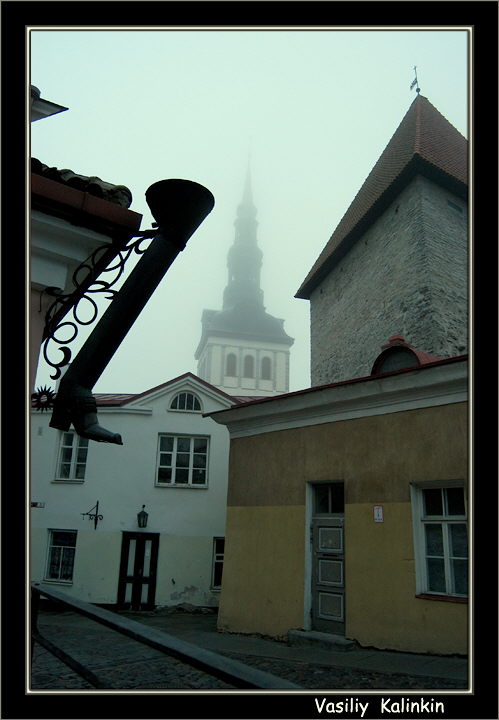 фото "Таллинн. Старый город. Церковь Нигулисте." метки: путешествия, архитектура, пейзаж, Европа