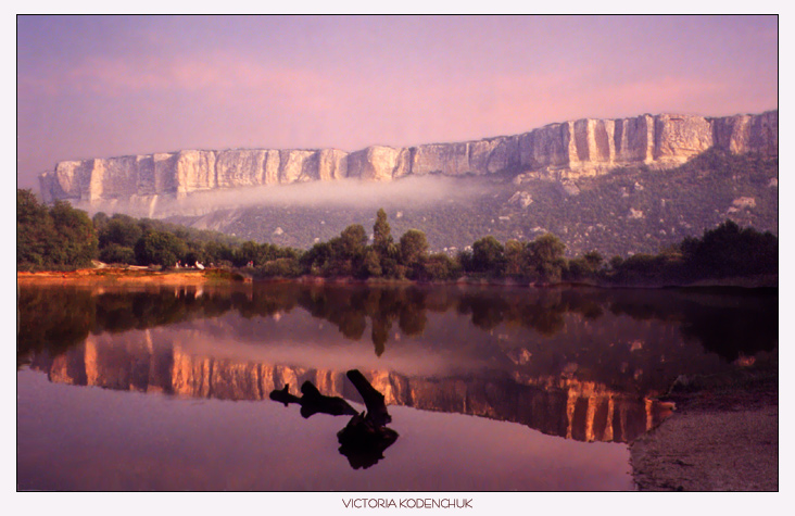 photo "Reflecion" tags: landscape, mountains, sunset