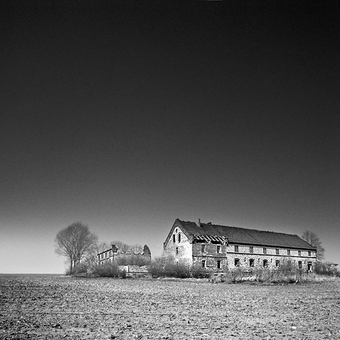 photo "PGR" tags: landscape, black&white, 