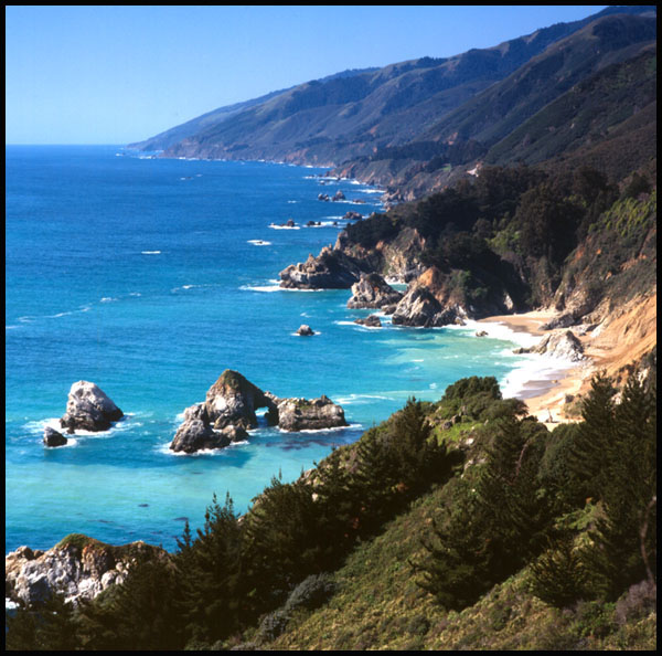 photo "Big Sur-California" tags: travel, North America