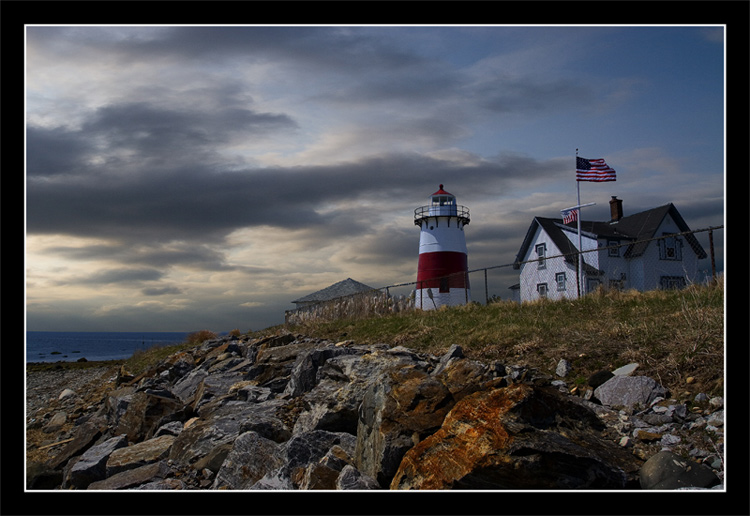 photo "Stratfort Point Light" tags: misc., 