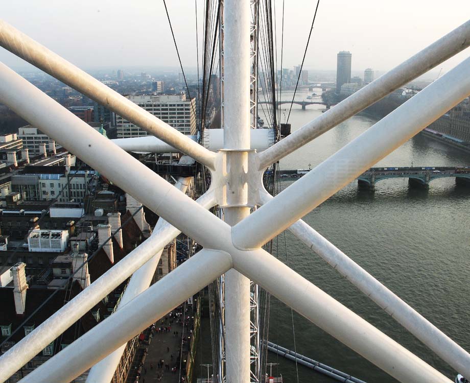 photo "Geometry of the London eye -3" tags: travel, Europe