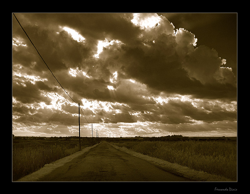 photo "Long road" tags: landscape, clouds