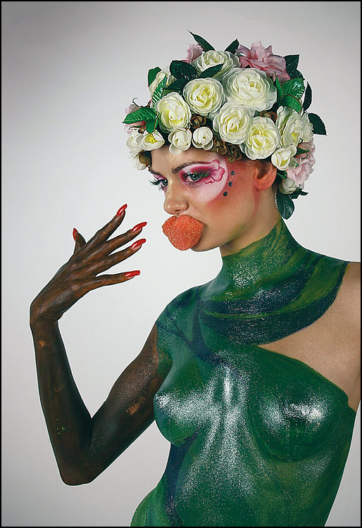 photo "BodyArtю Spring of Salvadore Dali" tags: nude, portrait, woman