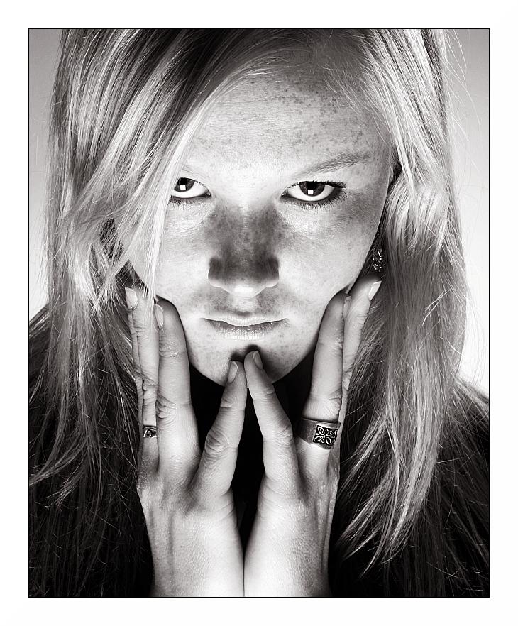 photo "johanna" tags: black&white, portrait, woman