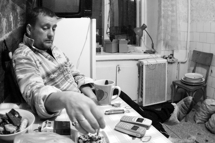 photo "The provincial businessman" tags: black&white, portrait, man