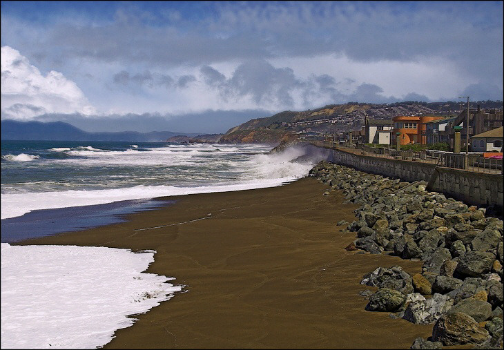 photo "Pacifica, California" tags: landscape, water