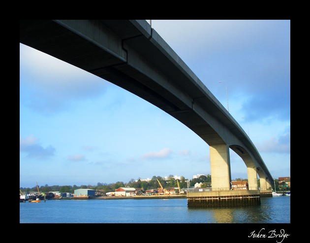 фото "Itchen Bridge" метки: архитектура, пейзаж, 