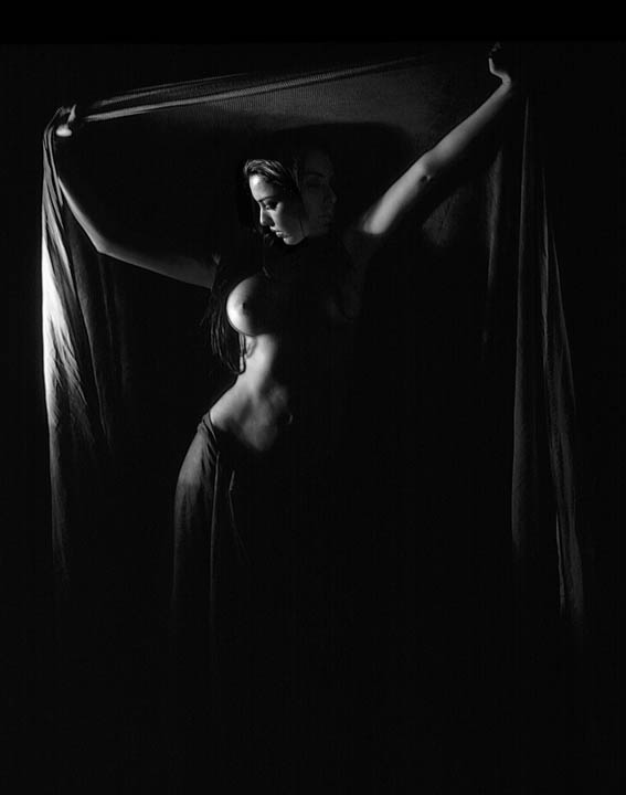 фото "ligth experiment" метки: ню, 