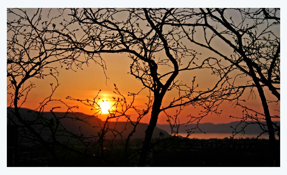 фото "Sunseth on Bergheim" метки: пейзаж, закат