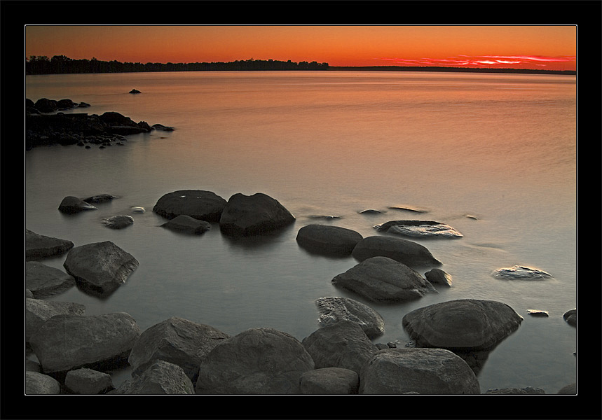 photo "September at the Lake" tags: landscape, autumn, sunset