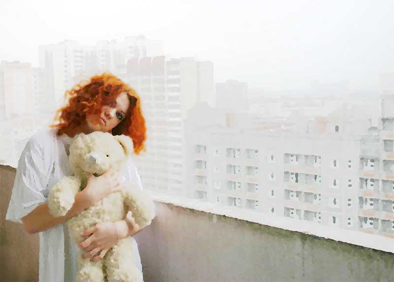 photo "Snow in Moscow.. AGAIN!!!" tags: portrait, woman