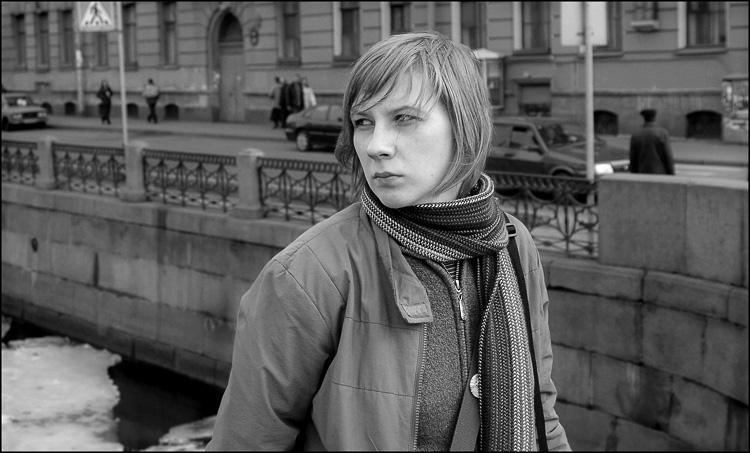 фото "Питерское настроение #2" метки: архитектура, портрет, пейзаж, женщина