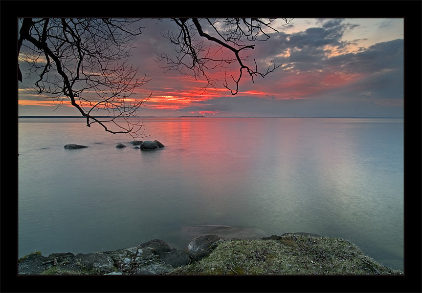 photo "After the Ice Has Gone" tags: landscape, sunset, water