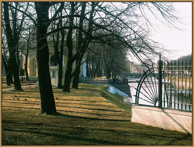 photo "Michael's garden. Sankt-Peterburg" tags: architecture, landscape, spring