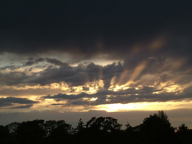 photo "illumination" tags: landscape, clouds, sunset