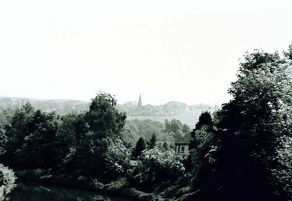 photo "Church on The Hill." tags: landscape, summer, water