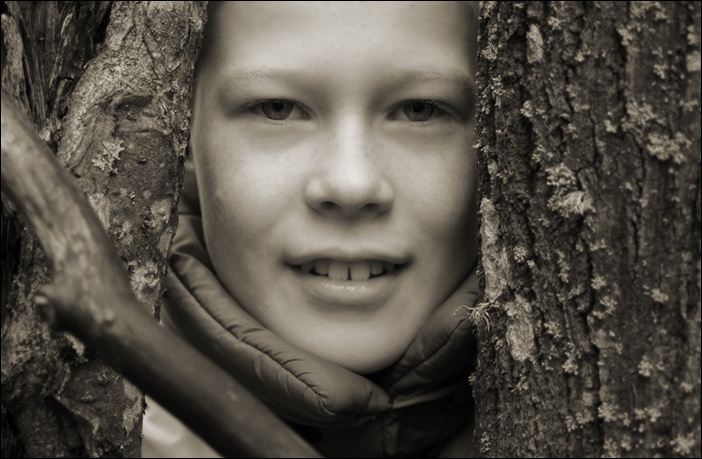 photo "№200" tags: portrait, black&white, children