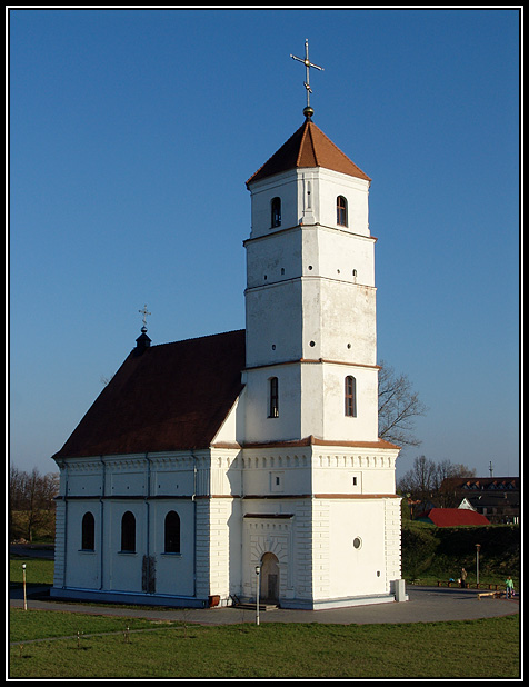 фото "Открытка из Заславля" метки: архитектура, пейзаж, 