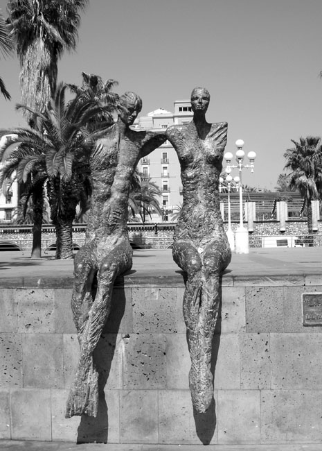 photo "Barcelona Sculptures" tags: travel, Europe