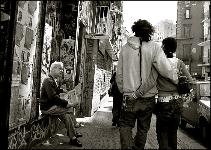 photo "Napoli" tags: black&white, 