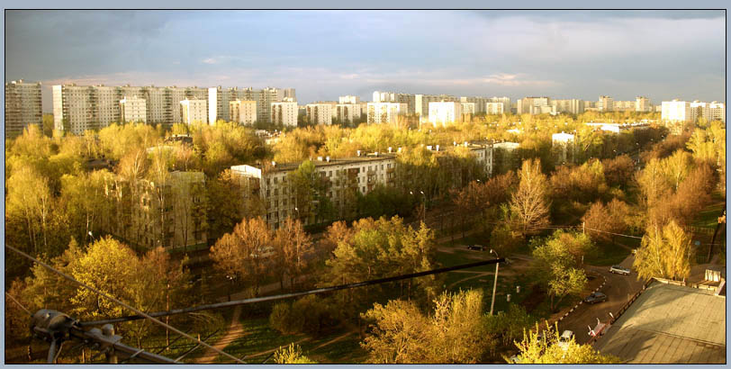 фото "москва майский вечер" метки: пейзаж, весна, закат