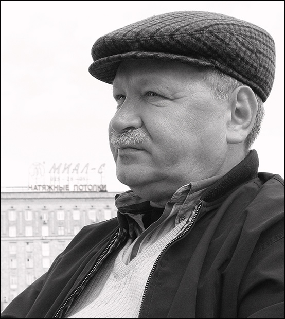 photo "The builder of communism on pension" tags: portrait, genre, man