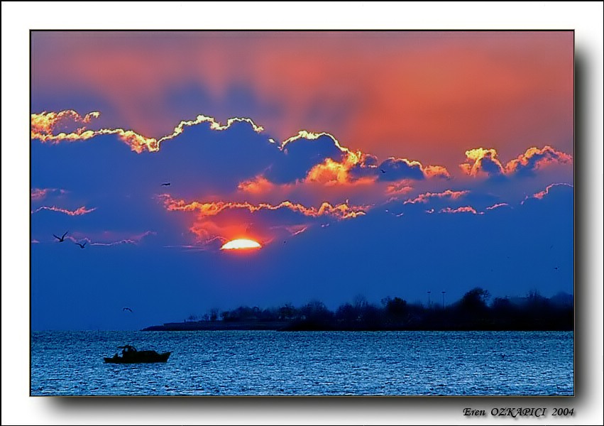 фото "Colors of Evening III" метки: пейзаж, вода, закат