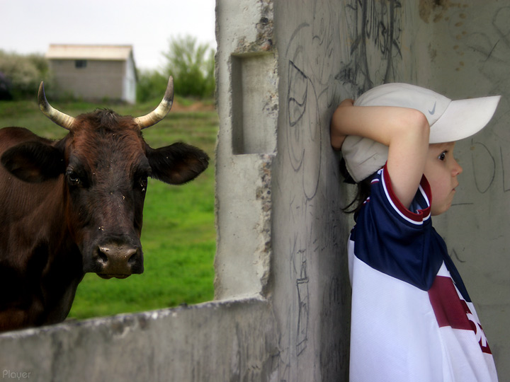 photo ""Milky Way"" tags: portrait, humor, children