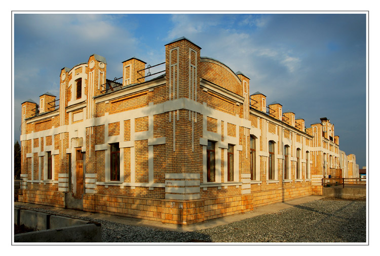 photo "Ishim. The Station." tags: misc., architecture, landscape, 