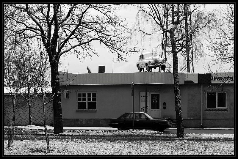 photo "Untitled photo" tags: architecture, black&white, landscape, 
