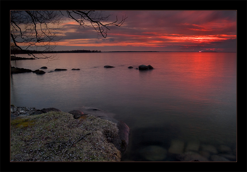 photo "Red April" tags: landscape, spring, sunset