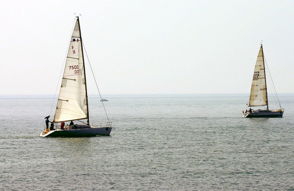 photo "Boats on the Tagus" tags: landscape, water