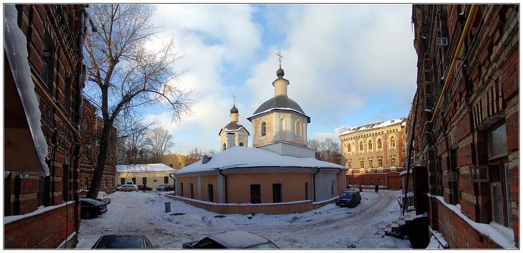 фото "Церковь в Крапивинском переулке" метки: архитектура, пейзаж, 