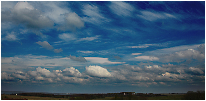 фото "the sky looks like patchwork" метки: пейзаж, природа, облака