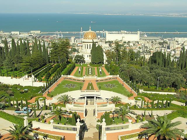 photo "Bahay temple, Haifa, Israel" tags: architecture, travel, landscape, Asia
