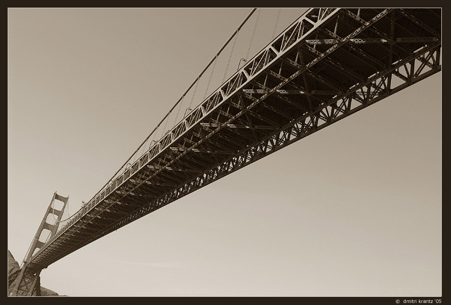 photo "under the bridge" tags: travel, architecture, landscape, North America