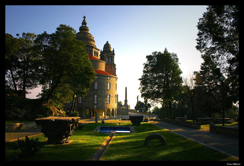 photo "Magic garden" tags: landscape, sunset