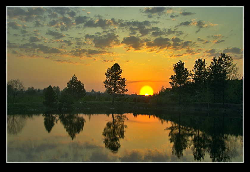 фото "just a sunset" метки: пейзаж, вода, закат