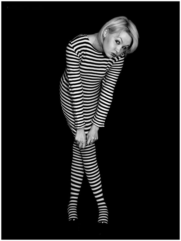 photo "Striped" tags: portrait, glamour, woman