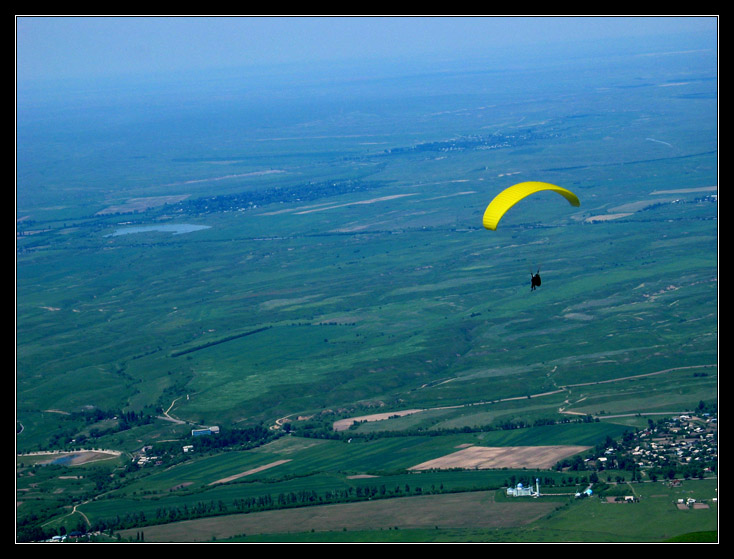 photo "Fly" tags: sport, landscape, mountains