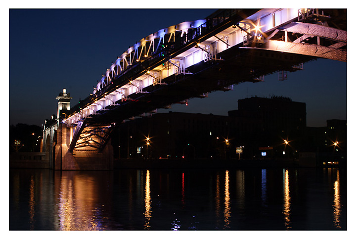 photo "the bridge" tags: architecture, landscape, night