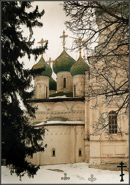 photo "In the monastery" tags: landscape, winter