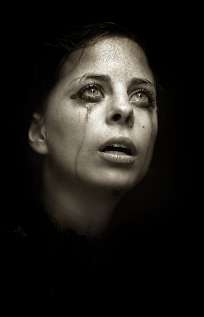 фото "Running Emotions" метки: черно-белые, портрет, женщина