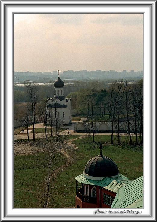 фото "Николо-Угрешский монастырь.Вид с колокольни #2" метки: архитектура, пейзаж, 