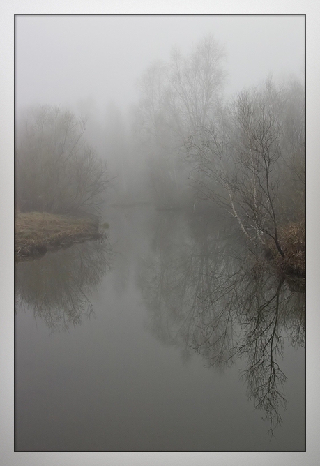 photo "Fog on the river" tags: landscape, water