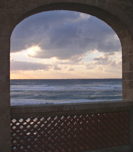 фото "Jaffa beach" метки: пейзаж, закат, облака