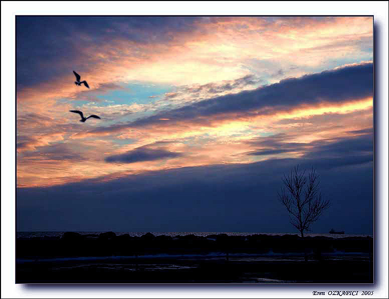 фото "Colors of Evening IV" метки: пейзаж, закат, облака