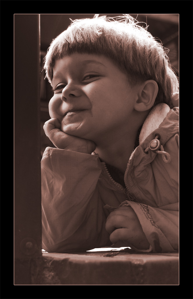 photo "Gabriel2" tags: portrait, black&white, children